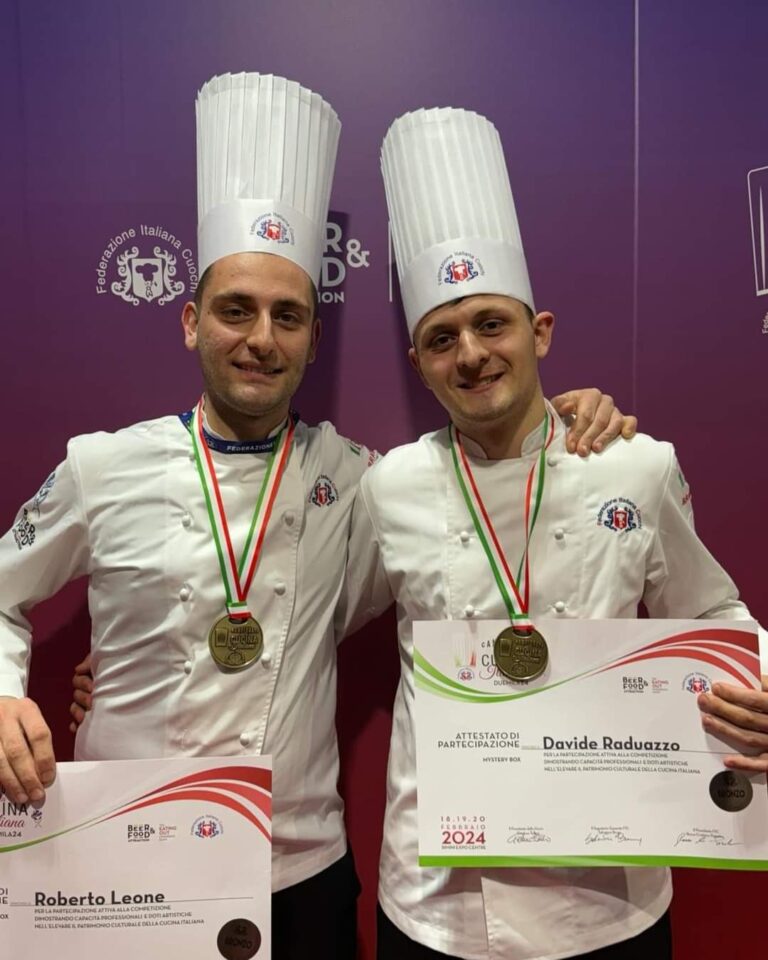 È DI GROTTAMINARDA LO CHEF CHE HA VINTO L’ARGENTO AI CAMPIONATI DI CUCINA ITALIANA