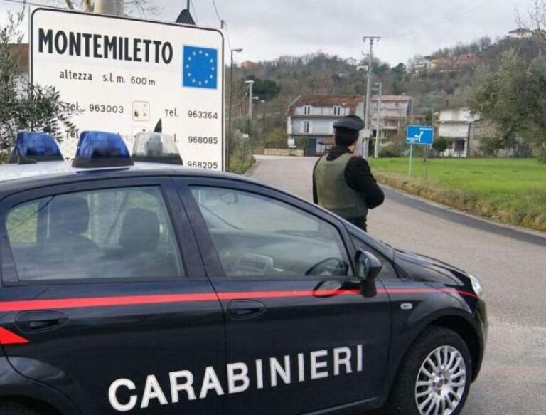 Montemiletto e comuni limitrofi: i carabinieri passano al setaccio il territorio