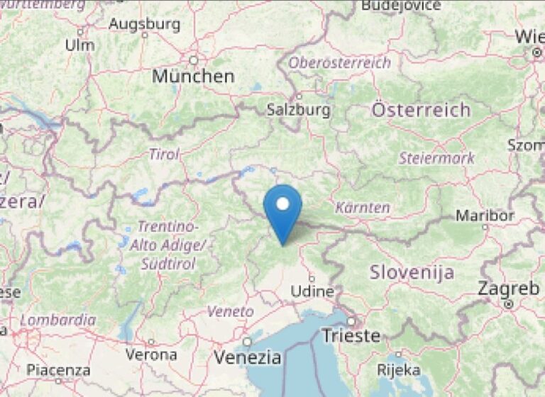 Terremoto di magnitudo 4.5 in provincia di Udine