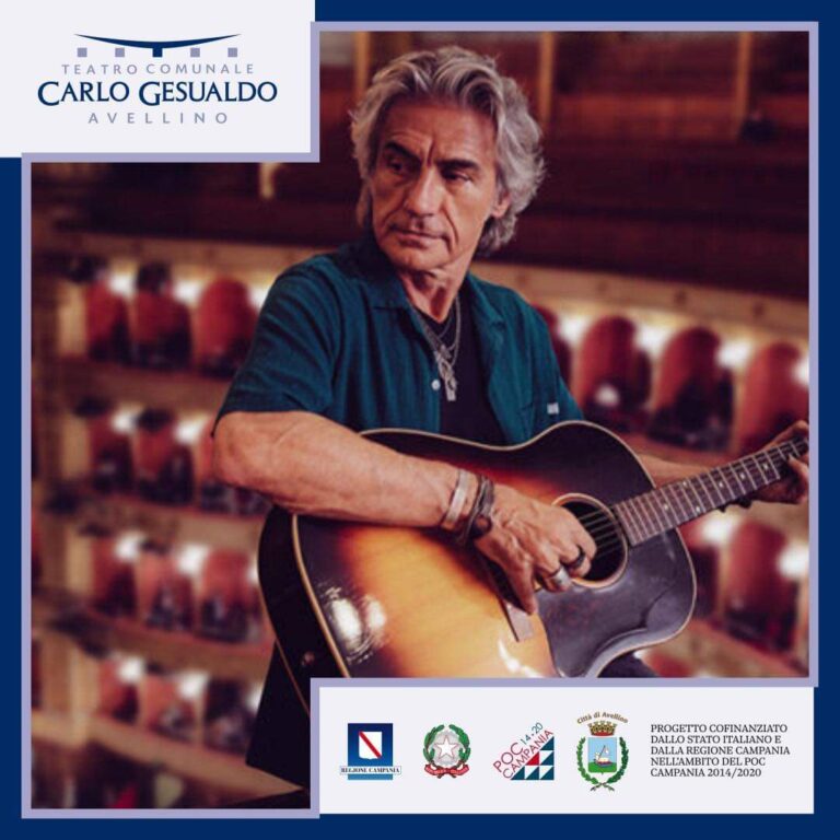 Luciano Ligabue inaugurerà la nuova stagione del “Carlo Gesualdo”