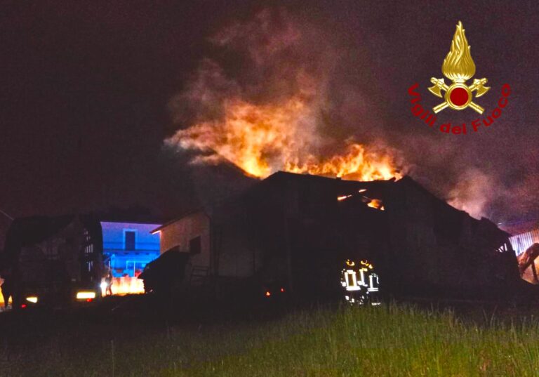 Intervento dei Vigili del Fuoco a Melito Irpino: salvati animali e strutture