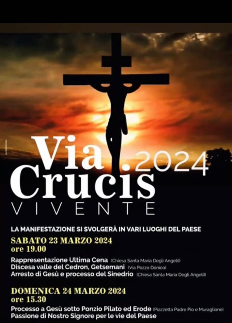 CHIUSANO SAN DOMENICO Presenta la Via Crucis 
