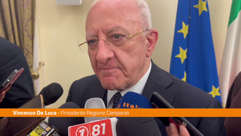 De Luca “Da Governo neanche un euro per edilizia ospedaliera campana”