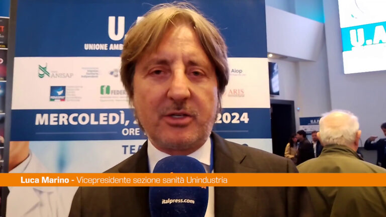 Sanità, Marino (Unindustria) “Con nuove tariffe conseguenze nefaste”