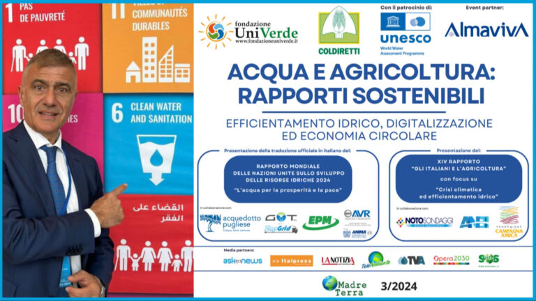 Madre Terra – Acqua e agricoltura, rapporti sostenibili