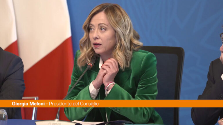 Meloni “Il Piano Mattei è una sfida strategica per l’Italia”