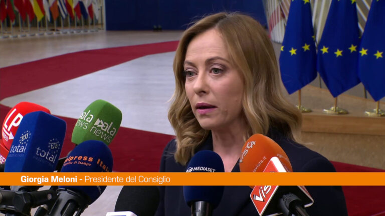 Meloni “Sulla difesa europea resta aperto il nodo risorse”