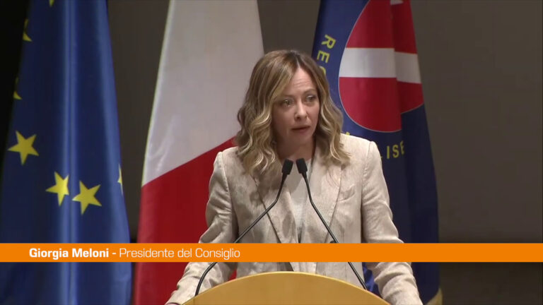 Meloni “Non possiamo permetterci di disperdere risorse”