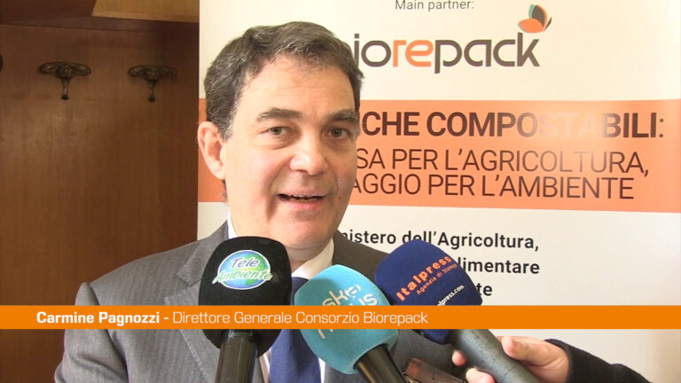Pagnozzi “Importante contributo da imballaggi in bioplastica”