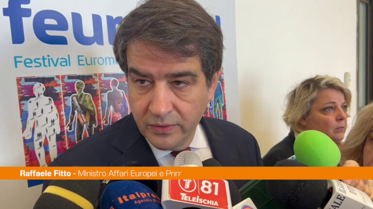 Sud, Fitto “Manifestazioni culturali non riguardano Fsc”
