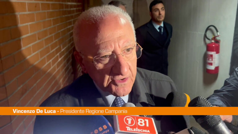 Campi Flegrei, De Luca “Serve far conoscere i piani di sicurezza”