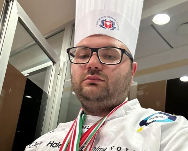 Lo chef irpino Emilio della Rocca campione del mondo di cucina