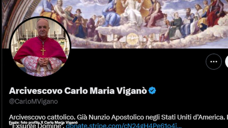 Monsignor Viganò accusato di scisma