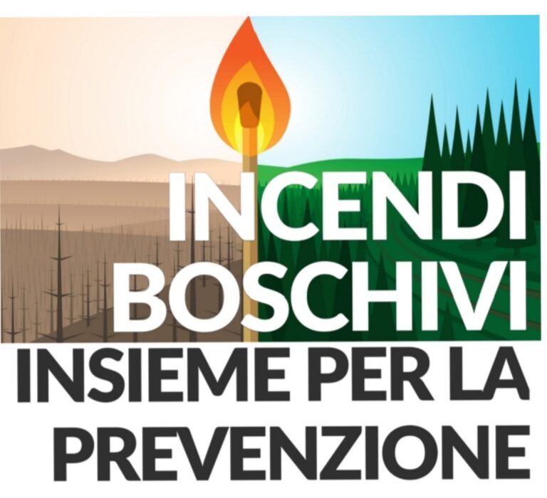 Incendi boschivi, insieme per la prevenzione