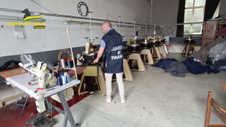 Treviso, sequestrati laboratori tessili pericolosi e insolventi