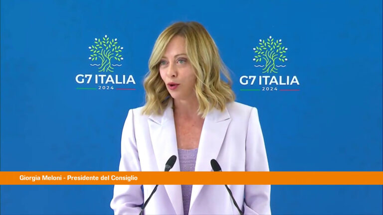 Meloni chiude il G7 “Ottimo gioco di squadra, Italia all’altezza”