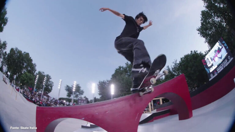 La Coppa del Mondo di skateboarding illumina Roma